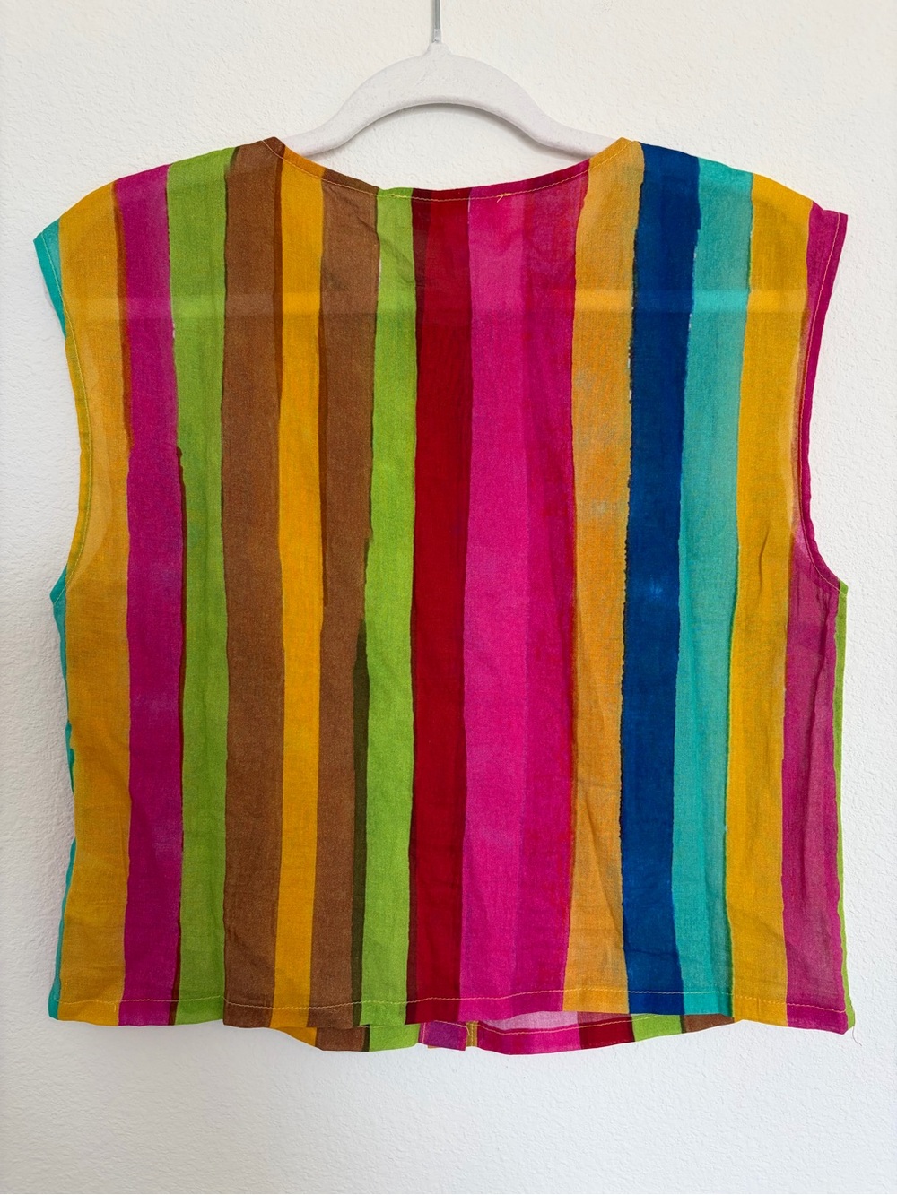 Lisa Says Gah Madeline Top Rainbow Stripe - Picture 7 of 10